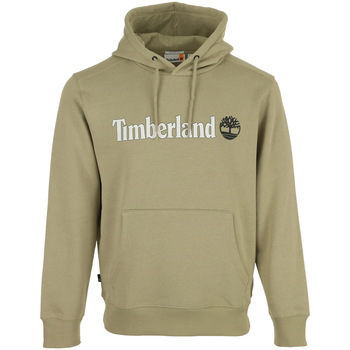 Textil Homem Sweats Timberland Linear Logo Hoodie Bege
