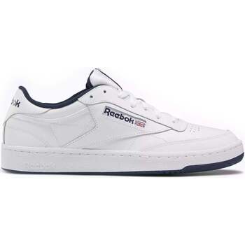 Sapatos Homem Sapatilhas Reebok pnkglw Sport Club C 85 Branco