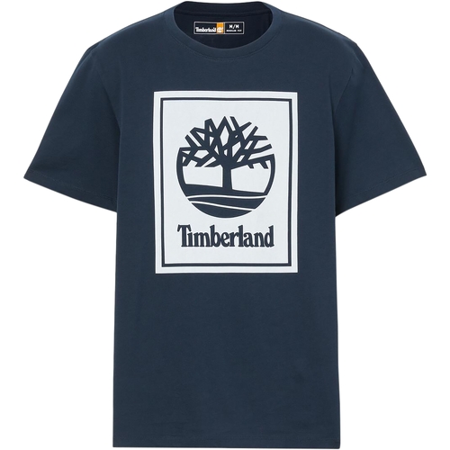 Textil Homem T-Shirt mangas curtas Timberland 227465 Azul
