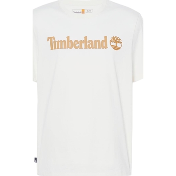 Textil Homem T-Shirt mangas curtas Timberland Reaxion 227641 Branco
