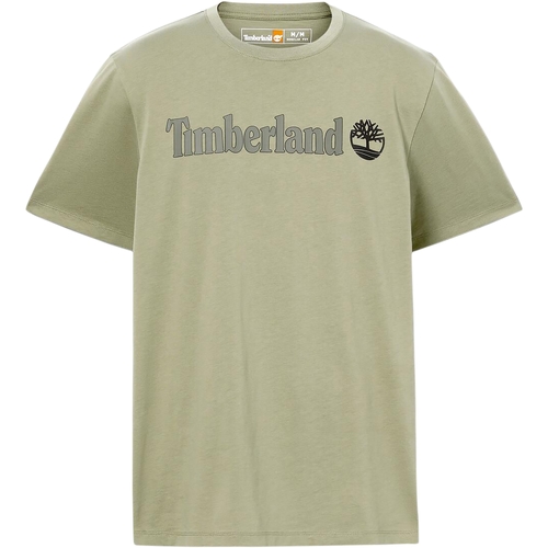 Textil Homem T-Shirt mangas curtas Timberland 227441 Verde