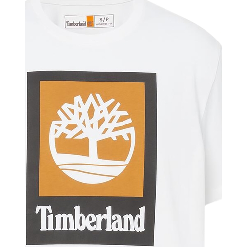 Textil Homem T-Shirt mangas curtas Timberland 227475 Branco
