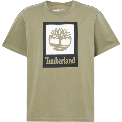 Textil Homem T-Shirt mangas curtas Timberland Reaxion 227460 Verde
