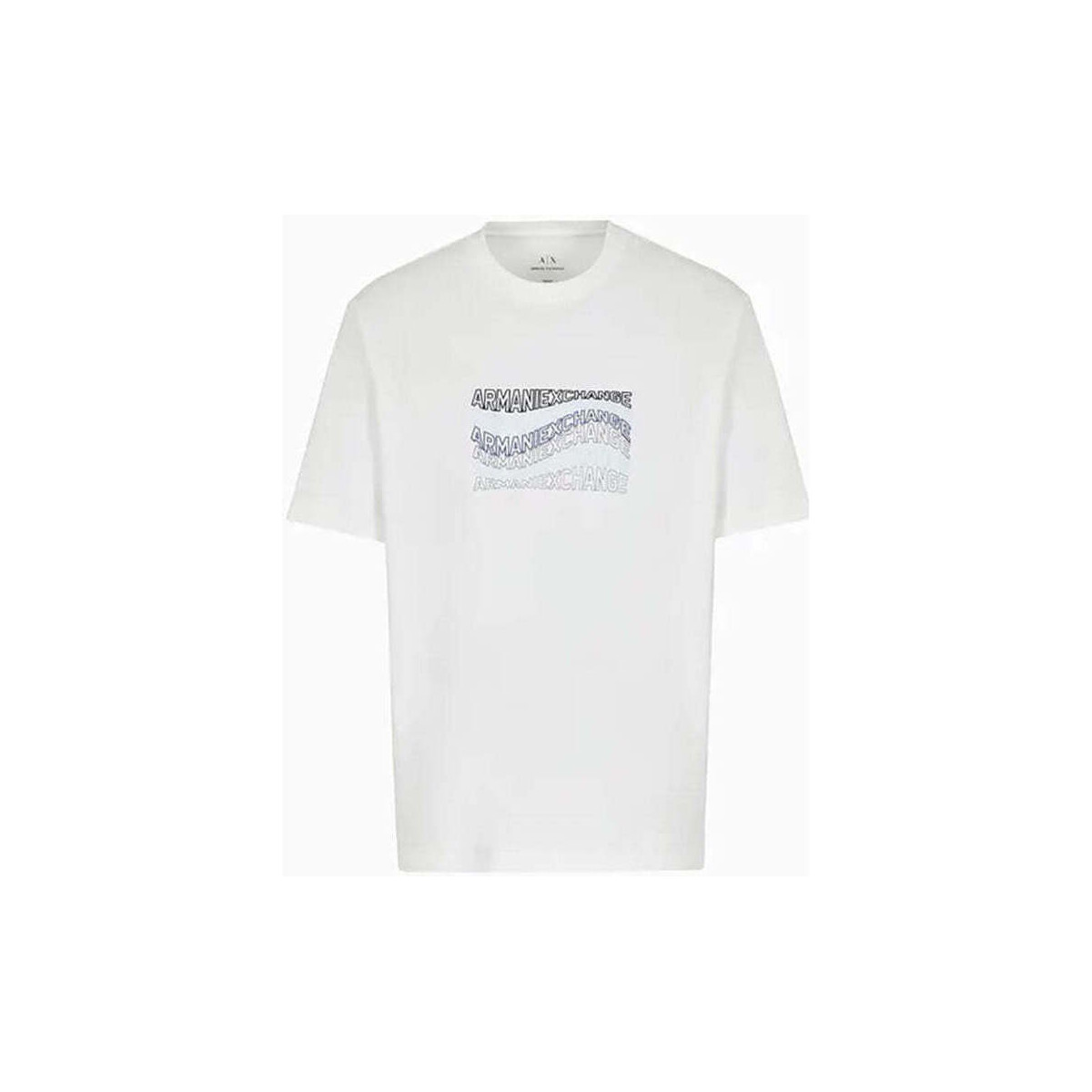 Textil Homem T-shirts e Pólos Emporio Armani 3DZTLEZJ9JZ1116-1-1 Branco