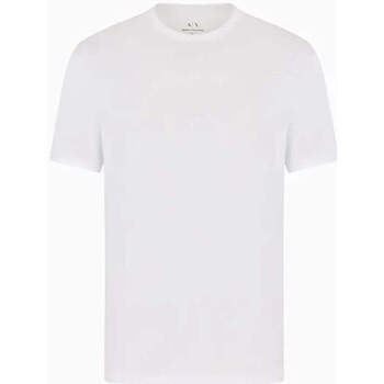 Textil Homem T-shirts e Pólos Emporio Armani 8NZTCDZ8H4Z1100-1-1 Branco