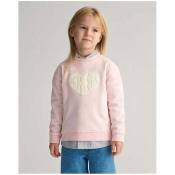 Textil Rapariga Sweats Gant Kids 706758-655-9-17 Rosa