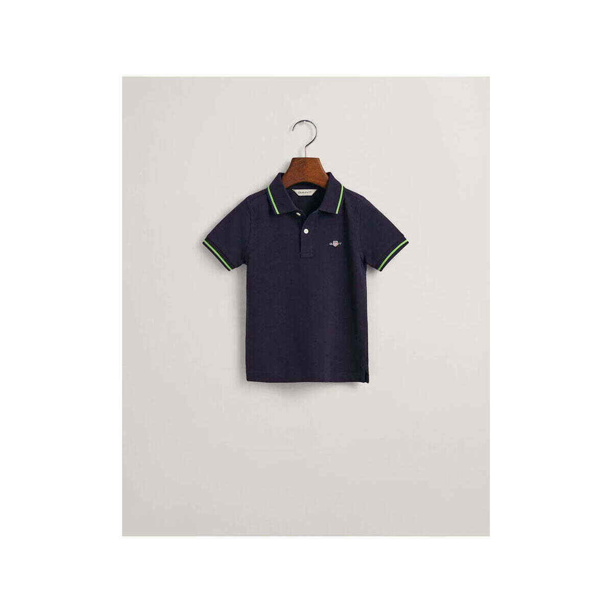 Textil Rapaz T-shirts e Pólos Gant Kids 802548-433-16-17 Azul