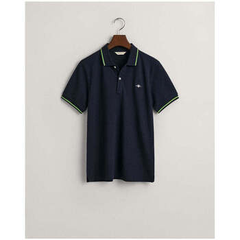 Textil Rapaz T-shirts e Pólos Gant Kids 902555-433-16-25 Azul