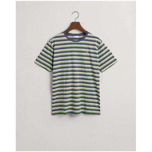 Textil Rapaz T-shirts e Pólos Gant Kids 905235-421-3-25 Azul