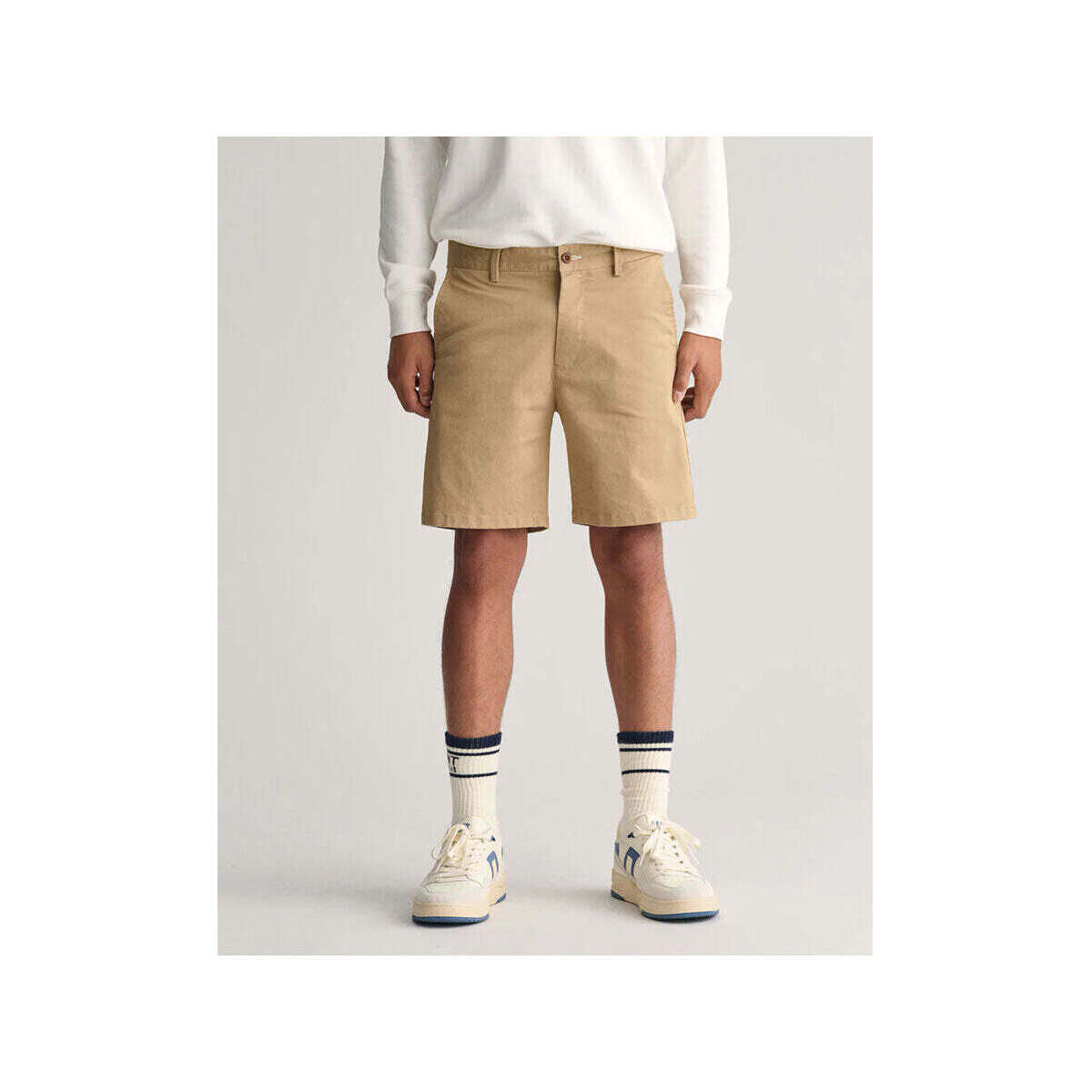 Textil Rapaz Shorts / Bermudas Gant Kids 920038-248-26-25 Bege