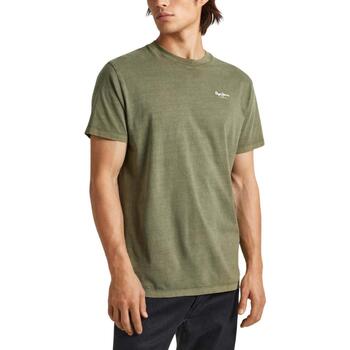 Textil Homem T-Shirt mangas curtas Pepe jeans  Verde