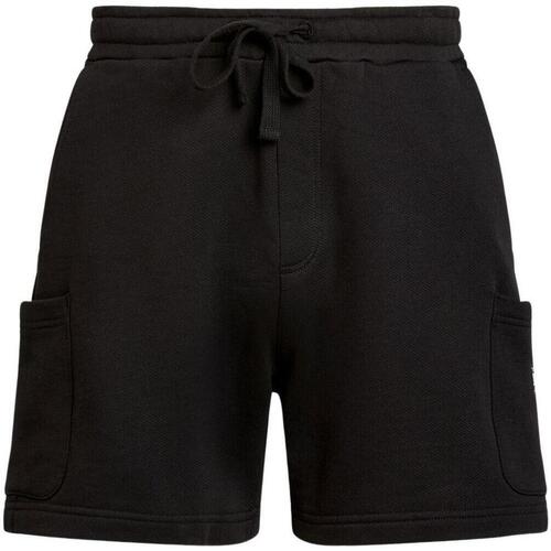 Textil Homem Shorts / Bermudas Tommy Jeans  Preto