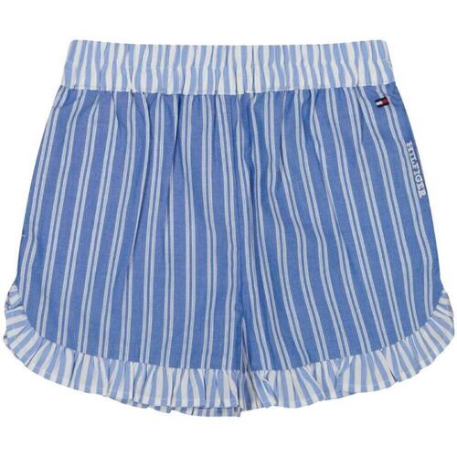 Textil Rapariga Shorts / Bermudas gwen tommy Hilfiger  Azul