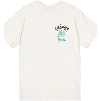 Textil met T-Shirt mangas curtas Grimey  Branco