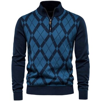 Textil Homem camisolas Atom Y123 Azul