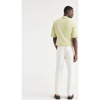 Dockers A7532 0004 - CHINO RELAXED TAPARED-UNDYED Branco