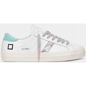 Sapatos Mulher Sapatilhas Date W401-HL-VC-HM - HILL LOW VINTAGE-WHITE MINT Branco