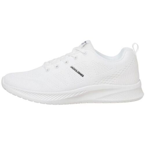 Sapatos Homem Sapatilhas Jack & Jones 12255906 CROXLEY-BRIGHT WHITE Branco