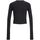 Textil Mulher T-shirts e Pólos Jjxx 12224416 VALENTINA-BLACK Preto
