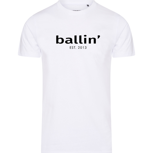 Textil Homem T-Shirt mangas curtas Ballin Est. 2013 Painéis de Parede Branco