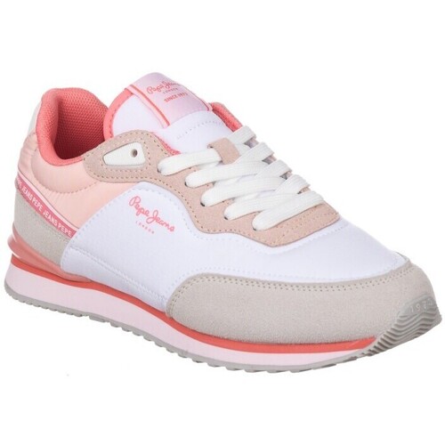 Sapatos Mulher Sapatilhas Pepe style JEANS SNEAKERS  PGS40003 Branco