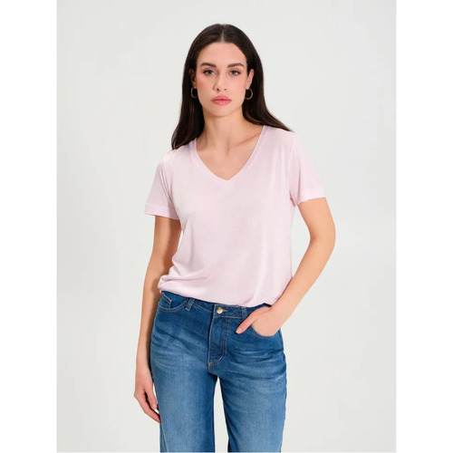 Textil Mulher T-shirts e Pólos Rinascimento CFC0117282003 Pink