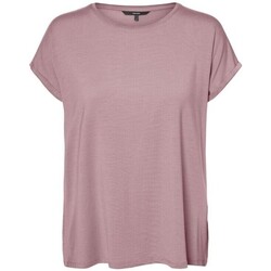 Textil Mulher T-shirts e Pólos Vero Moda 10284468 AVA Rosa