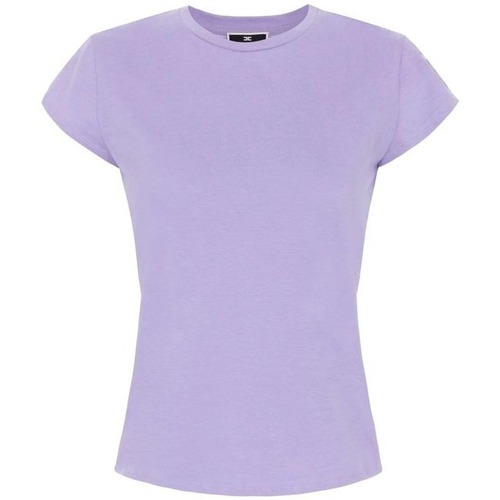 Textil Mulher T-shirts e Pólos Elisabetta Franchi MA00441E2 Violeta