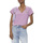 Textil Mulher T-shirts e Pólos Pinko 100372A1R7 Rosa