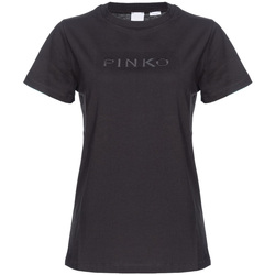 Textil Mulher T-shirts e Pólos Pinko 101752A1NW Preto