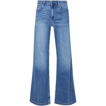 Textil Mulher Calças SWEATSHIRT Jeans Liu Jo UXX045DS060 Azul