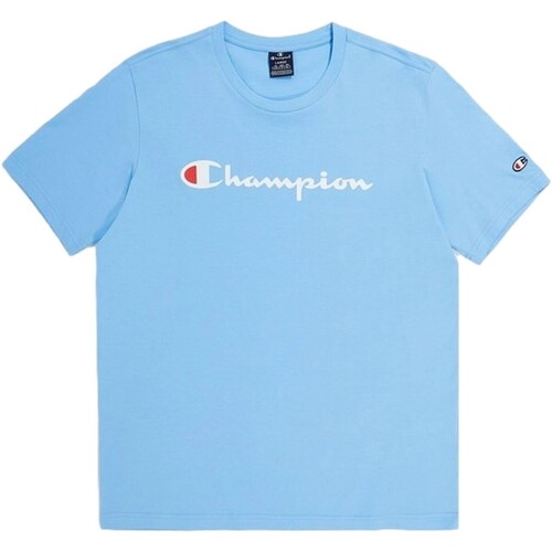 Textil Homem T-Shirt mangas curtas Champion  Azul