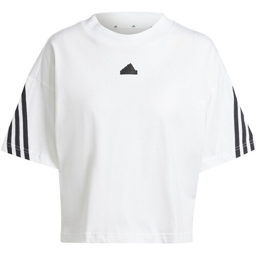 Textil Mulher T-Shirt mangas curtas adidas Originals IV5270 Branco