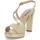 Sapatos Mulher Sandálias Melluso J616W-234129 Ouro