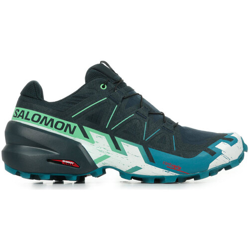 Sapatos Homem Sapatilhas de corrida Koszulki Salomon Speedcross 6 Azul