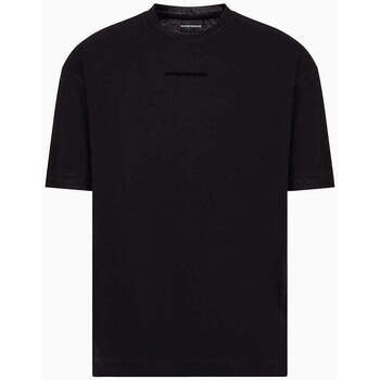 Textil Homem T-shirts e Pólos Emporio Armani 3D1TC81JTKZ0999-2-1 Preto