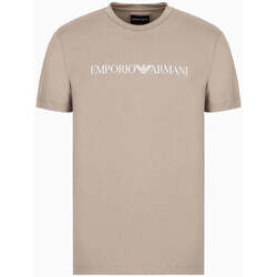 Textil Homem T-shirts e Pólos Emporio Armani 8N1TN51JPZZ0149-7-3 Bege