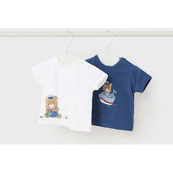 Textil Rapaz T-shirts e Pólos Mayoral 1002-93-3-64 Azul