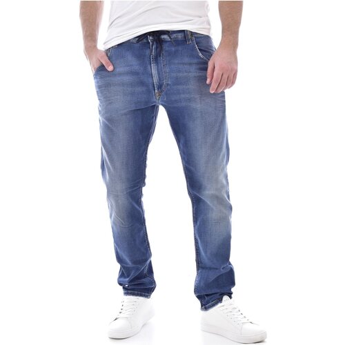 Textil Homem Calças Jeans Women Diesel KROOLEY-Y-T Azul