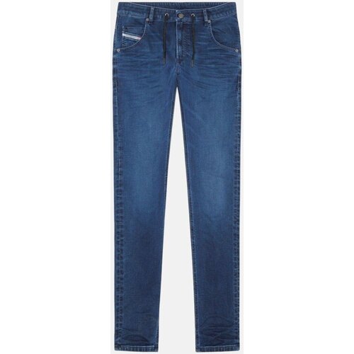 Textil Homem Calças Jeans Diesel KROOLEY-Y-NE Azul
