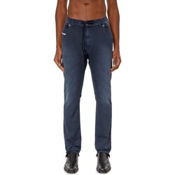 Textil Homem Calças Jeans Diesel KROOLEY-E-NE Azul