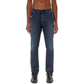 Textil Homem Calças grijs Jeans Diesel KROOLEY-E-NE Azul