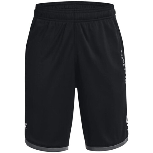 Textil Rapaz Shorts / Bermudas Under Black ARMOUR 1361802 Preto