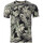 Textil Homem T-Shirt aus Frottee  Preto