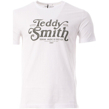 Textil Issey T-Shirt mangas curtas Teddy Smith  Branco