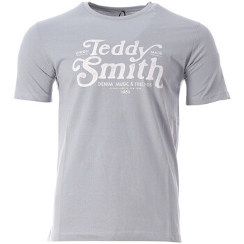 Textil Homem T-shirts e Pólos Teddy Smith  Azul