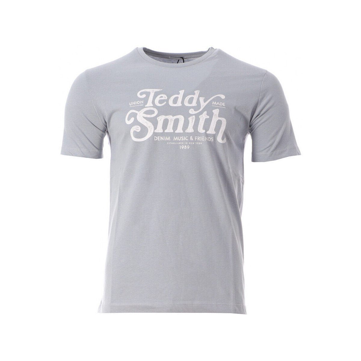 Textil Homem T-shirts Paris e Pólos Teddy Smith  Azul