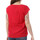 Textil Mulher T-shirts e Pólos Only  Vermelho