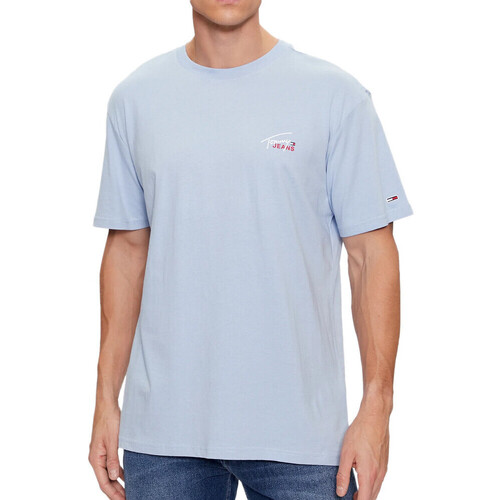 Textil Homem T-shirts e Pólos CTE tommy Hilfiger  Azul