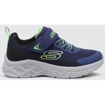 Sapatos Rapaz Sapatilhas Skechers MICROSPEC II Azul